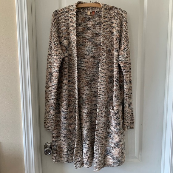 Anthro Pilcro space dye duster cardigan - Picture 7 of 12